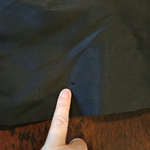 KATE HILL beaded silk evening blouse size 8 sleeveless black top formal - Picture 5 of 9